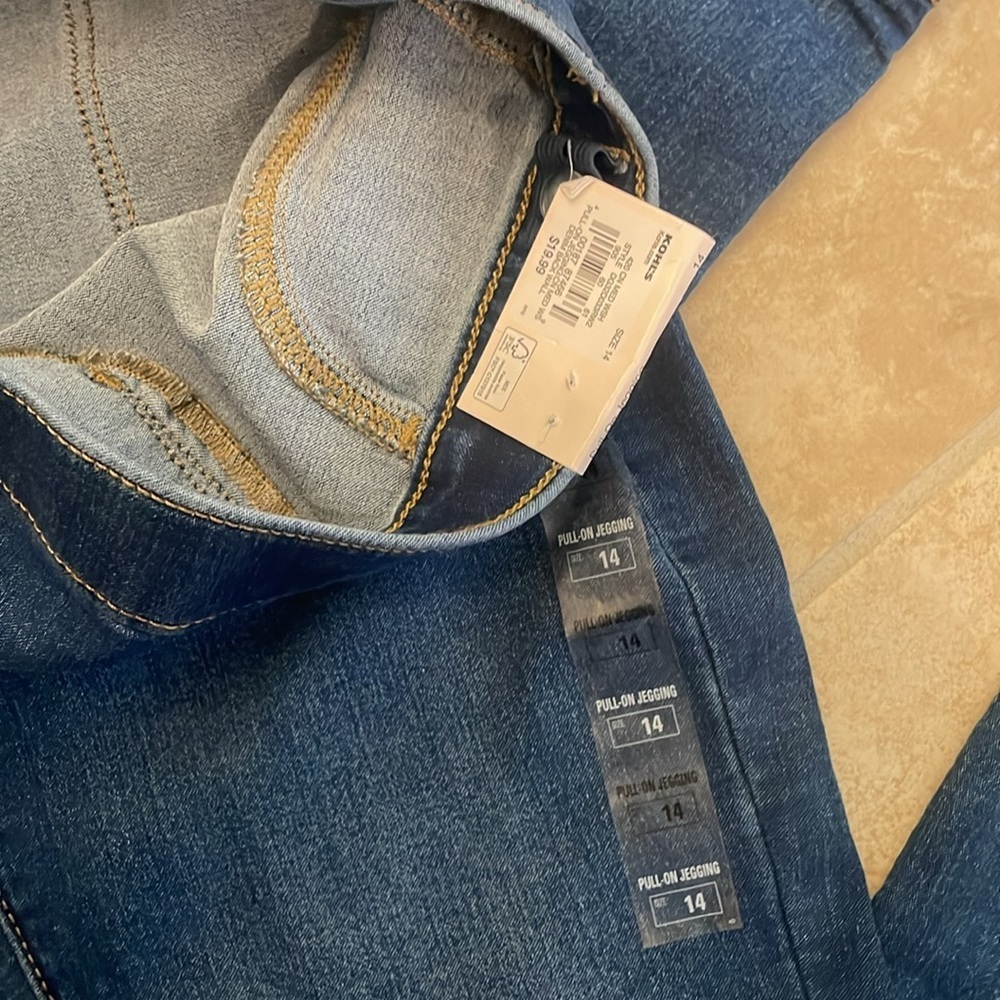 NWT Beautiful Jeggings Teen Juniors Size 14​ - Picture 4 of 5